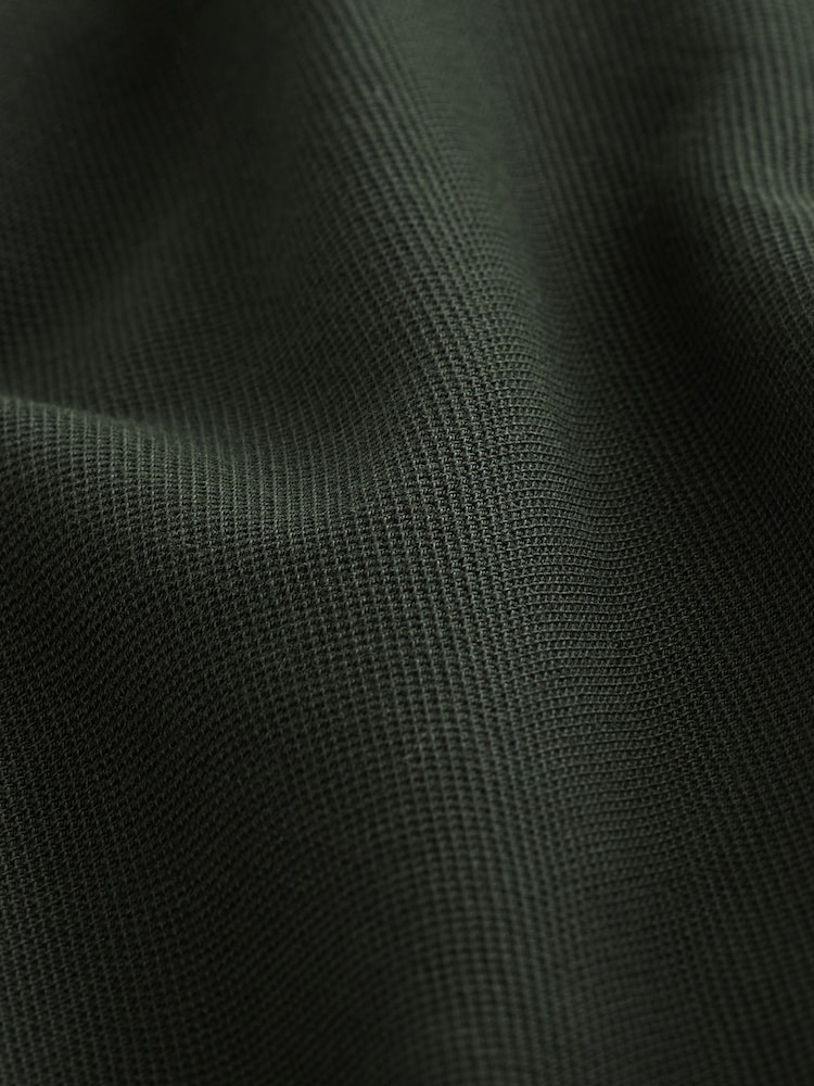 Vert - Chemise en piqué à manches courtes - Image 8 of 8