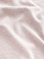 Neutral Marl Heavyweight Long Sleeve Polo Shirt - Image 7 of 7