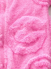 Pink Happy Face Fleece All-In-One (1.5-16yrs) - Image 4 of 4