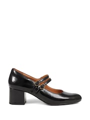 Jones Bootmaker Xanthi Heeled Mary Janes Black Shoes - Image 1 of 5