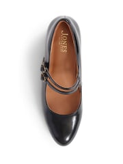 Jones Bootmaker Xanthi Heeled Mary Janes Black Shoes - Image 4 of 5