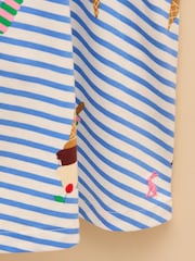 Azul - Joules Butterly Print Frill Sleeve Dress - Imagen 3 de 5