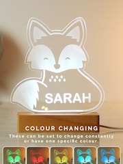 Personalised Fox LED Light by PMC - Image 1 of 3