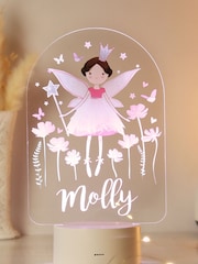 Personalised Fairy LED Colour Changing Night Light by PMC - Image 2 of 3