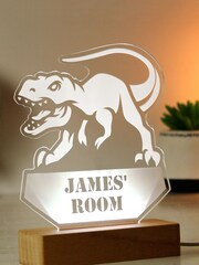 Personalised T-Rex LED Light by PMC - Image 3 of 3