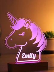 Personalised Unicorn LED Light by PMC - Image 2 of 3