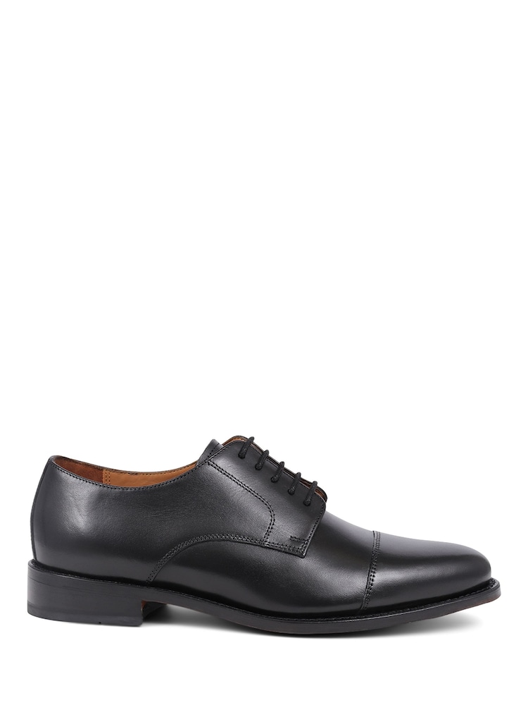 Jones Bootmaker Gents Lace Smart Black Shoes - Image 2 of 6