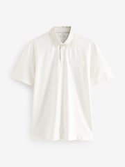 5 Geo Woven Collar Regular Fit Short Sleeve Jersey Polo Shirts 5 Pack - Image 10 of 14