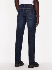 Armani Exchange Slim Fit Denim Dark Wash Jeans - Image 2 of 5