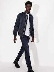 Armani Exchange Slim Fit Denim Dark Wash Jeans - Image 4 of 5