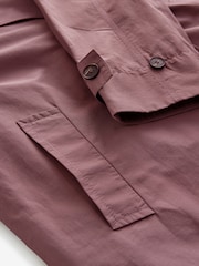 Pink Shower Resistant Trench Coat - Image 9 of 9