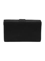 Ravel Black Clutch Bag with Chain - Image 2 of 4