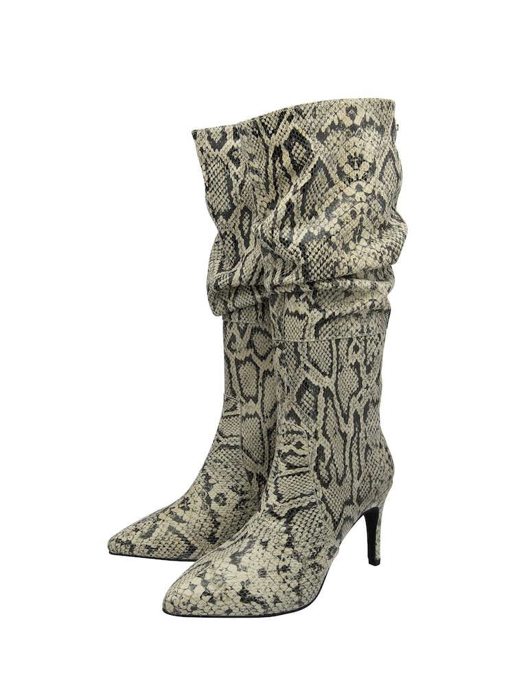 Ravel Leather Stiletto-Heel Knee-High Boots - Bild 2 von 4 Ravel Leather Stiletto-Heel Knee-High Boots - Bild 2 von 4