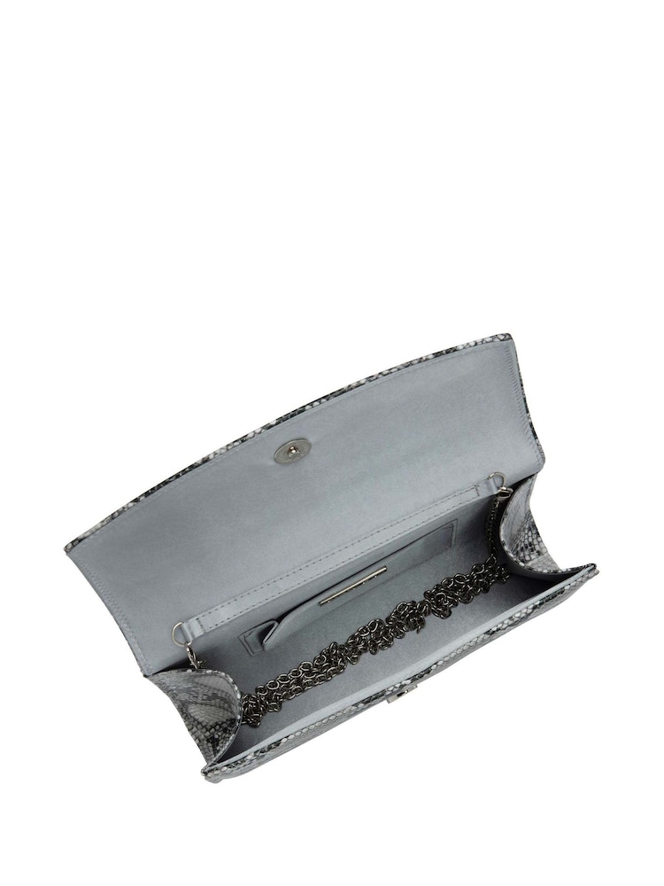 Ravel Brill White Clutch Bag with Chain - Image 4 of 4