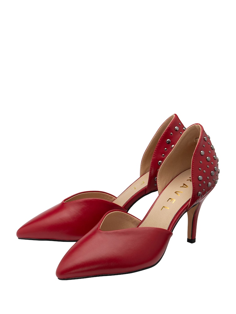 Rot - Ravel Spitze Pumps - Bild 2 von 5 Rot - Ravel Spitze Pumps - Bild 2 von 5
