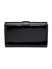 Ravel Berry/Black Clutch Bag with Chain - Image 2 of 4