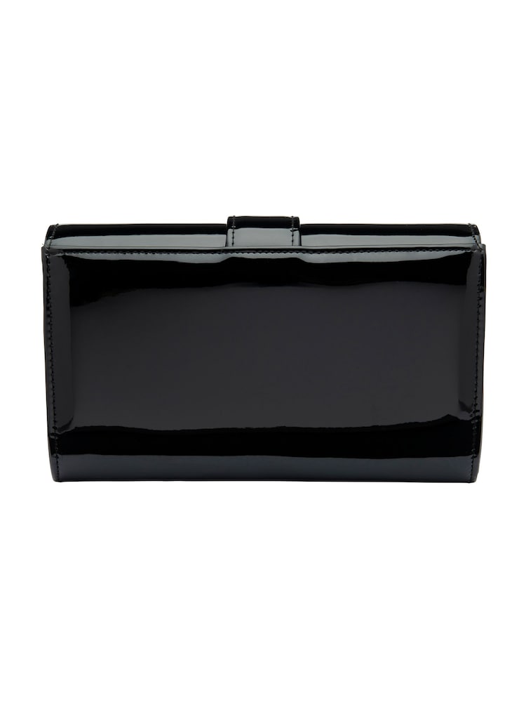 Ravel Berry/Black Clutch Bag with Chain - Image 2 of 4