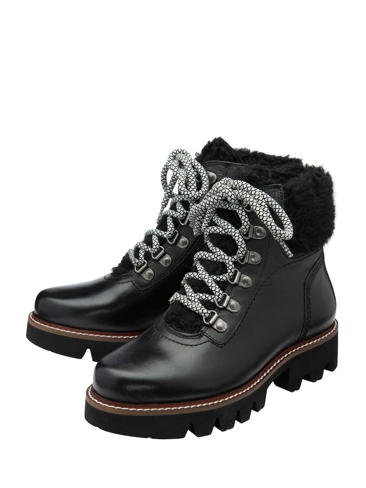 Schwarz - Ravel Stiefeletten aus Leder mit Reißverschluss - Bild 2 von 4 Schwarz - Ravel Stiefeletten aus Leder mit Reißverschluss - Bild 2 von 4