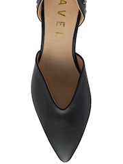 Ravel Black Pointed-Toe Court Shoes - Image 4 of 4