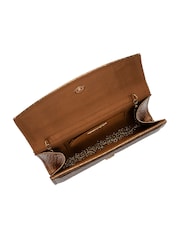 Ravel Metallic Clutch Bag with Chain - Image 4 of 4