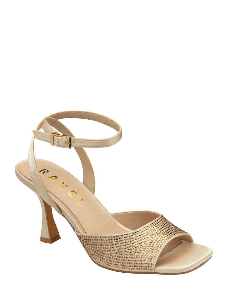 Ravel Peep-Toe Block-Heel Mule Sandals - Bild 1 von 4 Ravel Peep-Toe Block-Heel Mule Sandals - Bild 1 von 4