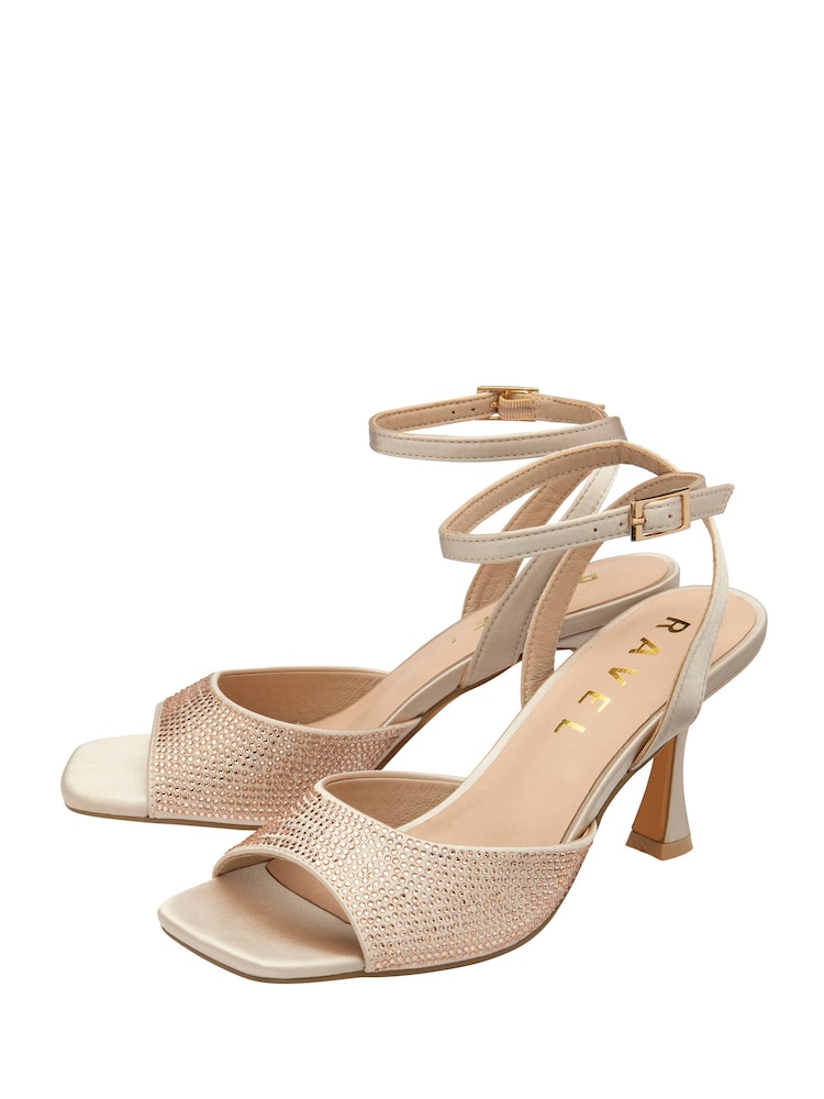 Ravel Peep-Toe Block-Heel Mule Sandals - Bild 2 von 4 Ravel Peep-Toe Block-Heel Mule Sandals - Bild 2 von 4