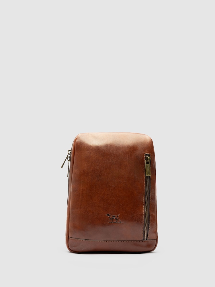 Rodd & Gunn Brown Lincoln Cross-Body Satchel Bag - Image 1 of 4 Rodd & Gunn Brown Lincoln Cross-Body Satchel Bag - Image 1 of 4