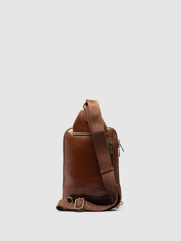 Rodd & Gunn Brown Lincoln Cross-Body Satchel Bag - Image 2 of 4 Rodd & Gunn Brown Lincoln Cross-Body Satchel Bag - Image 2 of 4