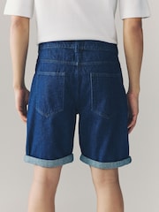 Denim Rinse Wash 100% Cotton Shorts - Image 3 of 9