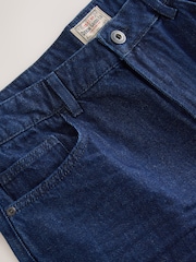 Mid Blue Denim 100% Cotton Shorts - Image 7 of 8