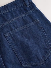 Mid Blue Denim 100% Cotton Shorts - Image 8 of 8