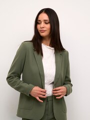Cream Green Cocamia Single Breasted Button Blazer - Image 1 of 4