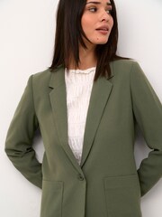Cream Green Cocamia Single Breasted Button Blazer - Image 4 of 4