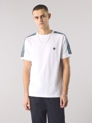 Pretty Green Eclipse Paisey Tape T-Shirt - Image 1 of 4