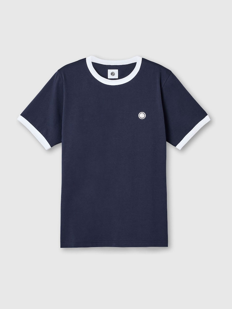 Pretty Green Eclipse Paisey Tape T-Shirt - Image 4 of 4 Pretty Green Eclipse Paisey Tape T-Shirt - Image 4 of 4
