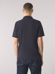 Pretty Green Islington SS Zip Polo Shirt - Image 2 of 4