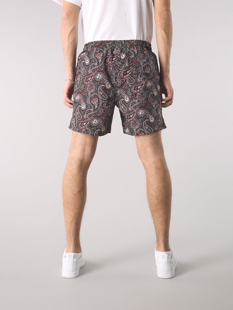 Shorts de bain pretty Vert Felham paisley - Image 3 of 4