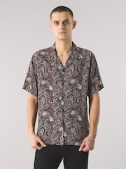 Pretty Green Paisley SS Shirt - Image 3 of 4