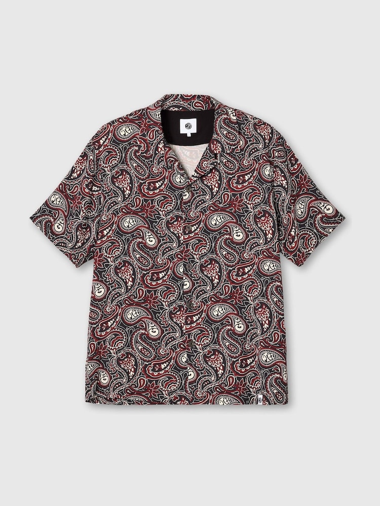 Pretty Green Paisley SS Shirt - Image 4 of 4