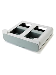 Joseph Joseph Light Stone CupboardStore™ Large Under-Shelf Spice Rack - Image 4 of 5