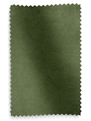 Soft Velvet Olive Green Beaumont 3 Seater Small Sofa - Image 10 of 10
