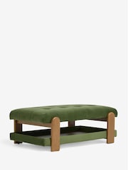 Soft Velvet Olive Green Beaumont Coffee Table - Image 6 of 7