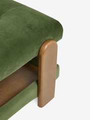 Soft Velvet Olive Green Beaumont Coffee Table - Image 7 of 7