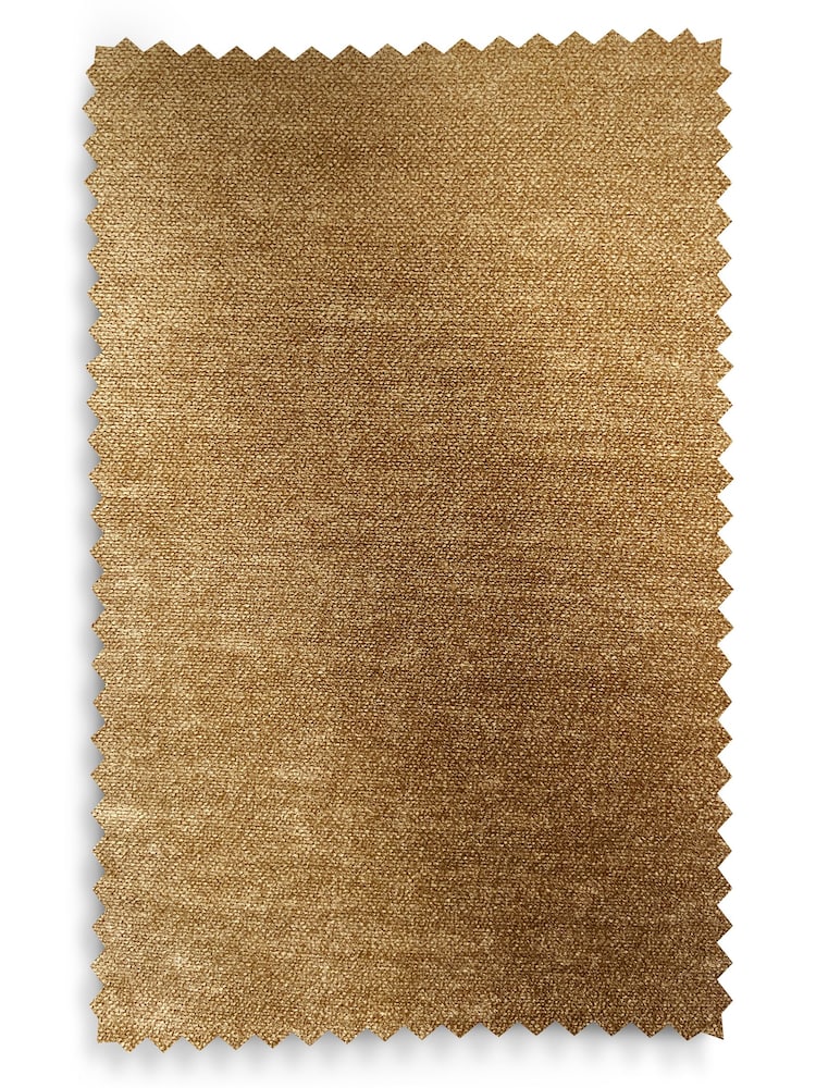 Relaxed Chenille Dark Ochre Yellow Hoxton Swivel Accent Chair - Image 9 of 9
