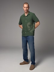 Green Dragon Graphic Jersey Shirt - Image 2 of 10