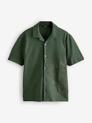 Green Dragon Graphic Jersey Shirt - Image 7 of 10