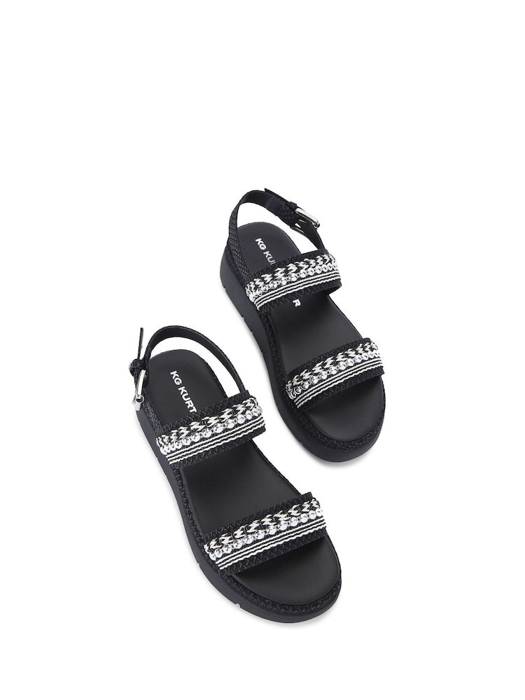KG Kurt Geiger Cream Daisy Sandals - Image 2 of 5