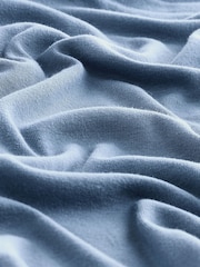 Gap Blue Favourite Cotton-Modal Crew Neck Long Sleeve T-Shirt - Image 7 of 7