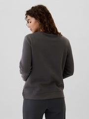Gap Grey Relaxed Logo Crew Neck Jumper - Image 2 of 4
