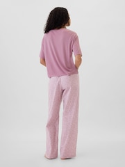 Gap Pink Poplin Pyjama Bottoms - Image 2 of 4